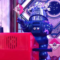 Robby The Robot Playing A THEREMIN